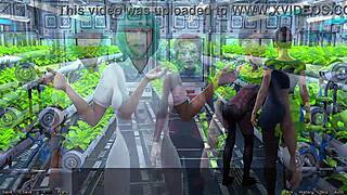 Stranded in space, he meets step sisters.