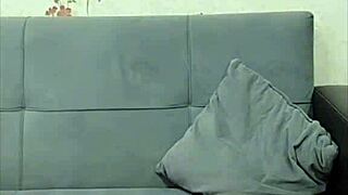 Big ass shemale gets a wet massage and fucked
