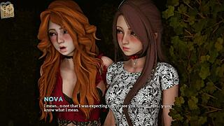 Exploring the world of Eternum in this anime game