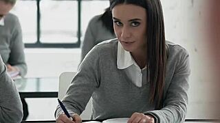 Naughty French Girl Mina Sauvage And Shona River Outdoor Threesome!