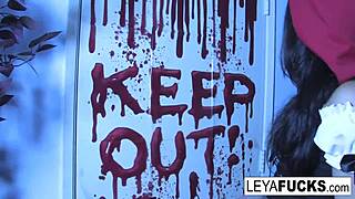 Red Riding Hood Endures Rough Lesbian Trick and Treat with Toys