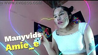 She does deepthroat with spit