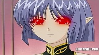 Virgin princess gets double penetrated by futa elf and perv prince in hentai