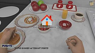 Jessy说我的脚让John射满我胸口