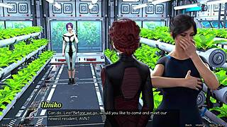 Stranded in space, he meets step sisters.