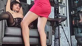 Salome Salvi Spanked Hard by Dominafire