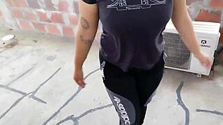 i discover my stepsister smoking on the roof and while she sucks my dick she asks me to fuck her so i don't tell my stepmother - part 1