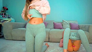 Twins look amazing in cosplay during web chat