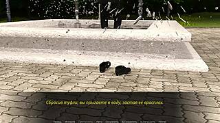 Blonde Big Tits in Cartoon Threesome, Craving Monster Cock? Echoes of Lust Episode 2 Part 36.