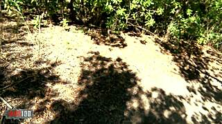 Young Trainee Slut Dominates Beach with Curves