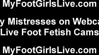 Worship Our Feet And Toes With Sucking Like A Good Boy!