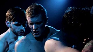 Muscle Jock Spies Neighbor Jerking Before Raw Fucking