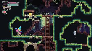 Flip witch pixel hentai game episode 6 femdom scene in forest