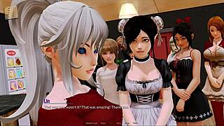 exploring the harem hotel in this fun game adventure with friends.