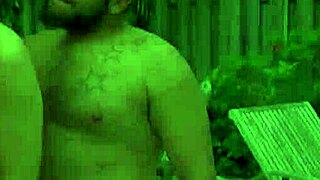 Barebacked Mature Otter Sucking Cock in Outdoor Group Fetish