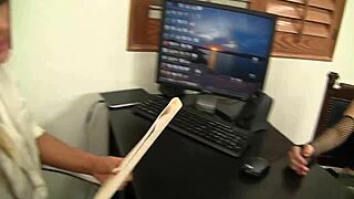 Embry Prada and Raven Rockette Slam Hard in Office Fuck!