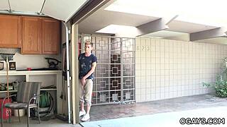 Deep Gay Sex Action in the Garage