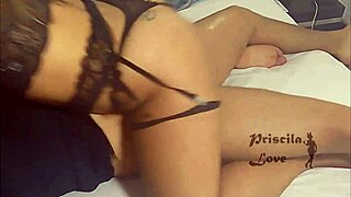 Big ass Latina looks sexy in lingerie