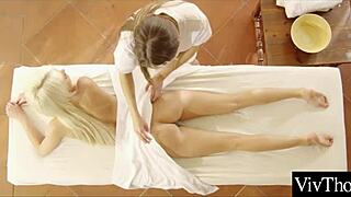 Beautiful Brunettes Enjoy Lesbian Sex By Fingering And Licking Each Other