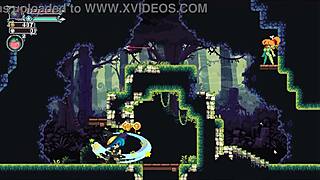 Flip witch pixel hentai game episode 6 femdom scene in forest