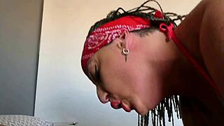 Nick Moreno wrecks my pussy and ass, I deepthroat him full video