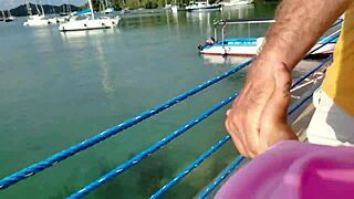 Skinny Teen in Lingerie Faces Rough Monster Cock in Nature's Holiday Weekend