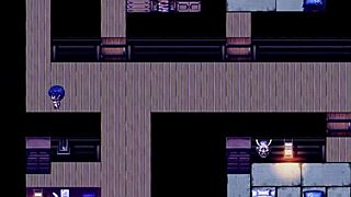 Tanned Girl Natsuki In Hentai Game Ep 9 Relieves Herself At Night In Forest!