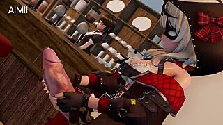 Naughty Futa Girl Skmt Ep1 Gets Bent Over For Wild Action