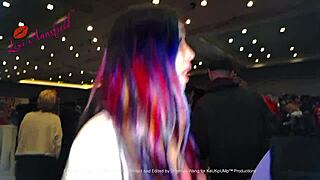 Pornstar lexi mansfield attends avn expo interview