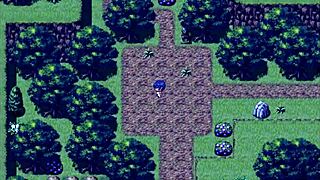 Tanned Girl Natsuki In Hentai Game Ep 9 Relieves Herself At Night In Forest!