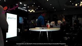 Pornstar lexi mansfield attends avn expo interview