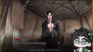 My belly inflation kink explodes in Orc Covenant demo