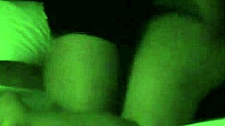 Does the cheating husband force his wife to suck that monster cock after?