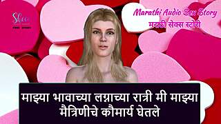 Marathi audio sex story of taking girlfriend's virginity at wedding