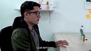 milf teacher ebony bangs young virgin nerd in classroom