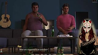 why is this milf sucking his cock in stockings and corset?