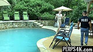 twink caught by gay lp officer gets ass loaded with cum