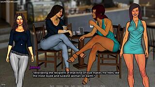 Cuckold Husband Watches Another Man Groping Wife's Big Ass In 3D Hentai Game