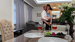 Danced with her, fucked her hard, and creampied inside.