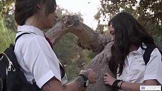 Principal seduces Jane Wilde and April Olsen