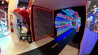 Morena couldn't resist banging at Halloween BGS 2022 in Ted's car