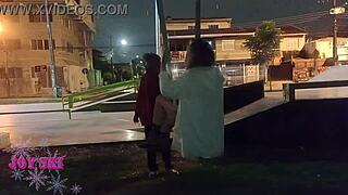 Friends Take Me to Explore the Public Square.