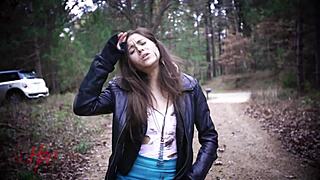 Asian Brunettes Scissor and Grind in Intimate Lesbian Play