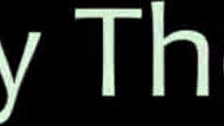 Applying Aloe Vera to Petite Step Sister Arabella Rose During Holiday