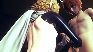 Femboy Zelda Teases Link's Cock?