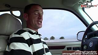 Watch this British teen slut get picked up and fucked hard!