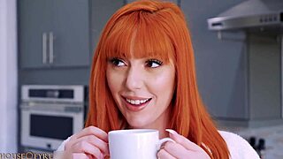 Big breasted redhead lauren phillips in morning sex