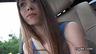 Elegant Nympho Sucks Penis in POV, Gets Tight Vulva Pounded