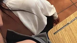 Student fucks MILF teacher Vero in classroom