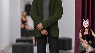 steps of debauchery 32 - naked in dressing room